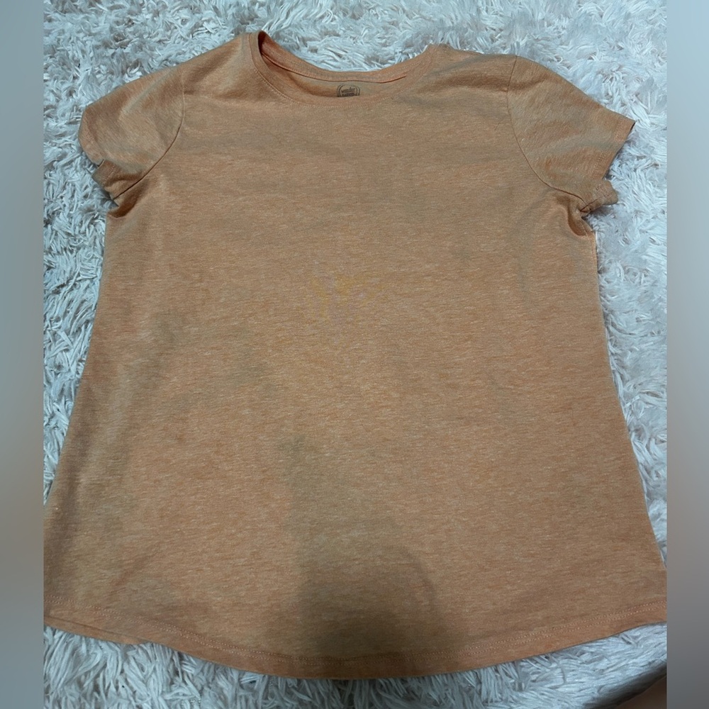 Pink/orange tee